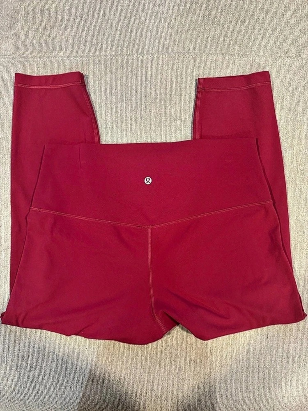 lululemon Align High-Rise Crop 23" Crop Leggings in Pink Size 14